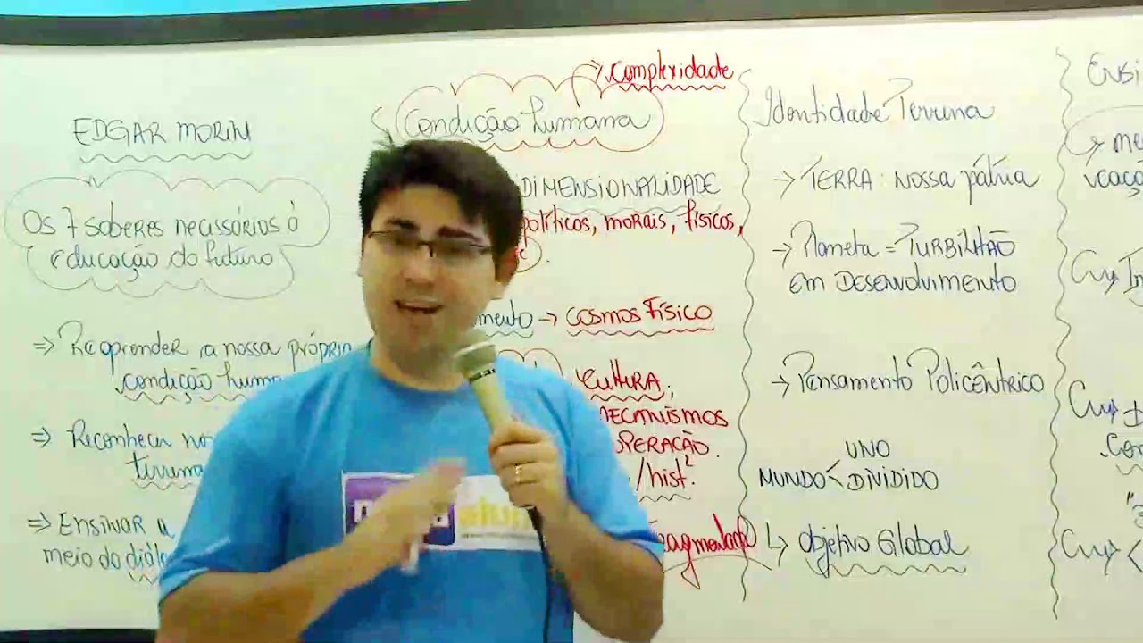 “Os sete saberes necessários à educação do futuro”, EDGAR MORIN-por  Vinícius Reccanello de Almeida
