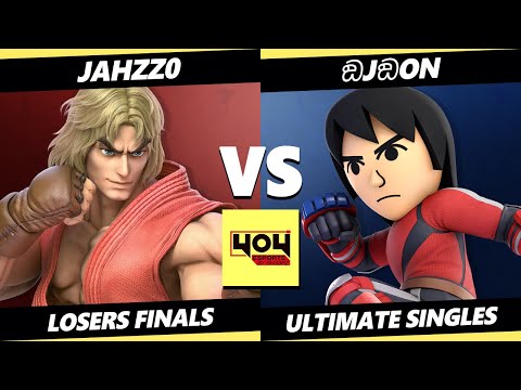 4o4 Weekly 23 LOSERS FINALS - ඞJඞon (Steve) Vs. Jahzz0 (Ken) Smash Ultimate - SSBU