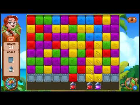 Lost Island Blast Adventure Level 460 - NO BOOSTERS 🏝️ | SKILLGAMING ✔️