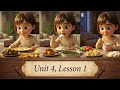 English KG2 Unit4 Lesson 1 T1