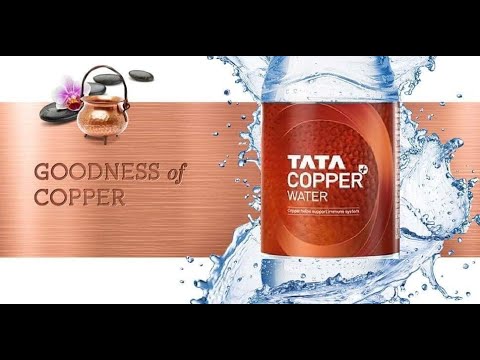 Pet tata copper water plus 1 ltr, packaging type: bottles