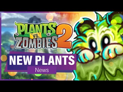 NEW PVZ2 PLANTS LEAK - Tiger Grass & Teleportato Mine Animations!! (News) | Plants vs Zombies 2