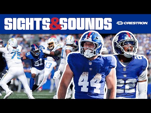 🗣️ Sights & Sounds: "We're going to earn it today!" | New York Giants