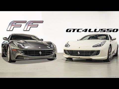 Ferrari FF vs GTC4Lusso! Interior, Exterior, what's Different?