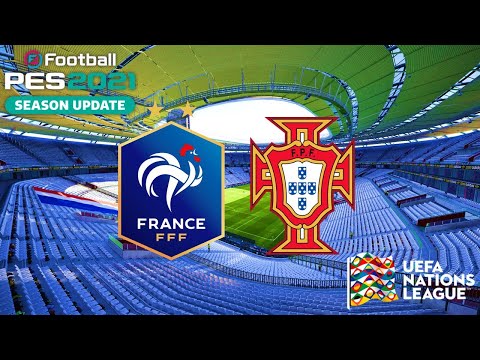 eFootball PES 2021 | France vs Portugal - UEFA Nations League | Gameplay (PC,Xbox One,PS4)
