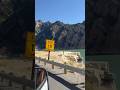 Spontaneous scenic drive through how many tunnels? I lost count… #vanlife #mountains #wyoming #road
