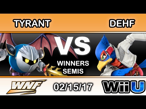 WNF 1.1 - Tyrant (MK) Vs. MSF | DEHF (Falco) Winners Semis - Smash Wii U