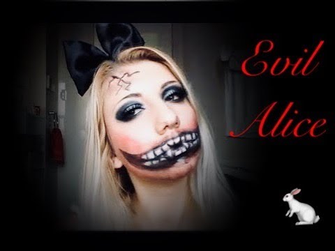 'Evil' Alice - Alice In Wonderland Disney Inspired Makeup Tutorial