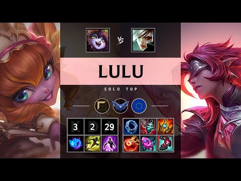 Lulu Top vs Riven - EUW Diamond Patch 25.10