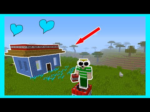 💙BYGGER MIN HEMMELIGE BASE!!💙 - Dansk Minecraft