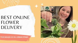 Bouqs vs. UrbanStems | Unboxing & Reviewing - Best Online Flower Delivery 🌿💐