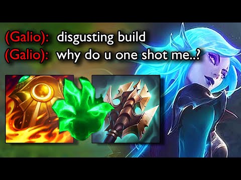 I play Tank Katarina but I also one shot everyone..