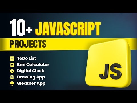 10 Javascript Project In 5 Hour With Source Code Javascript Projects For Beginner Javascript