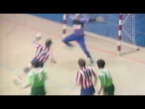 Pase magistral de Sveinsson a Urdiales. IHF-9091 At.Madrid-CSKA Moscú Cuartos-IDA - Getafe