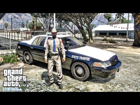 GTA 5 MODS LSPDFR 0.4 - TEXAS PATROL!!! (GTA 5 REAL LIFE PC MOD)