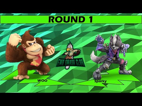 WOO (Donkey Kong) vs Sparky (Incineroar, Wolf) - EMU Smash Club W20-1 Round 1