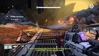 Destiny Game Play Headlands Ishtar Sink, Venus Enter Fallen Hideout