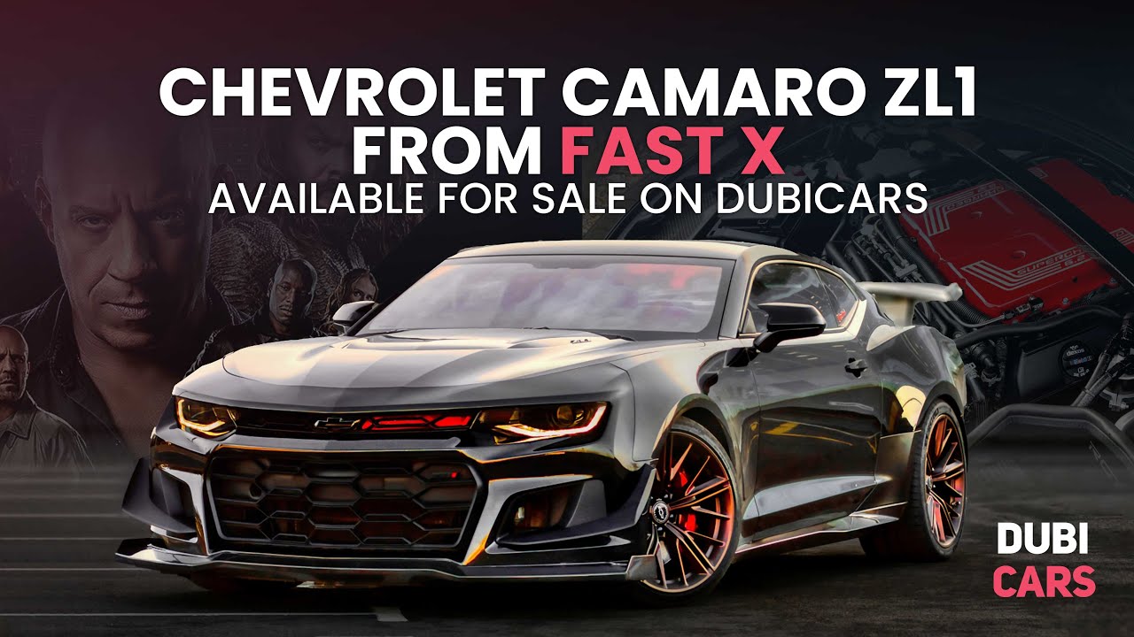 Chevrolet Camaro ZL1 - Featured Car from Fast & Furious X 2023 video