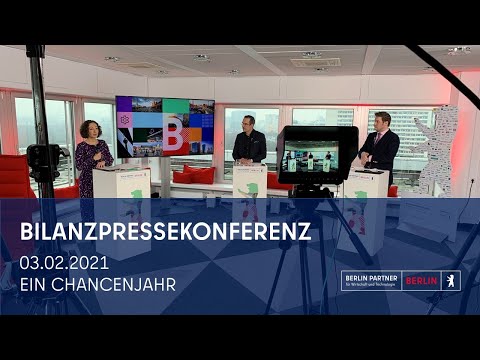 Berlin Partner Bilanzpressekonferenz 2020 - 03.02.2021