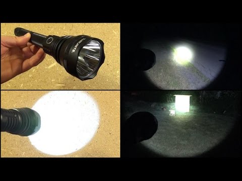 TN15 Flashlight Review (Long Range, Extended Run-Time, 975 Lumens) Video