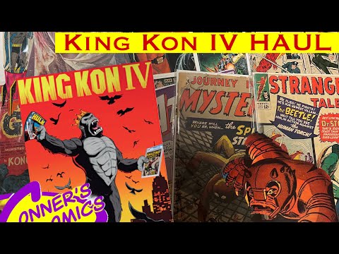 King Kon Comic Show IV | Comic Book Haul