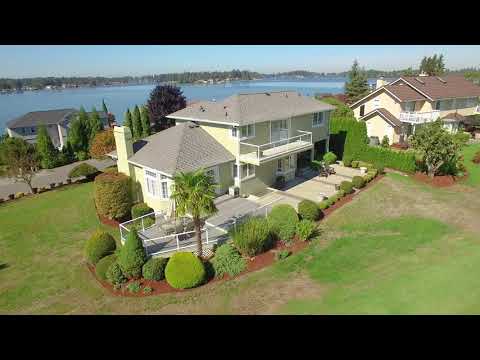 Tapps Island Golf Course with Mt Rainier and Lake Tapps views