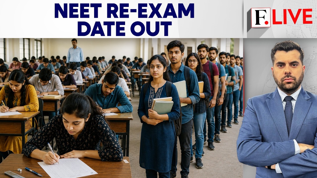 NEET Paper Leak Row: Re-Test On June 21| Firstpost Live