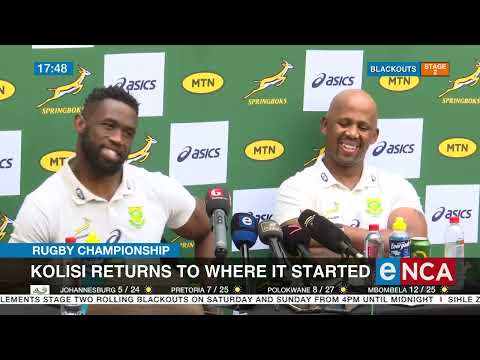 Rugby Championship Kolisi returns to where it started