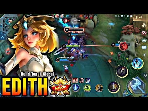 MVP TANK+EDITH BEST BUILD - What a crazy meta from edith? Try this build guys ??