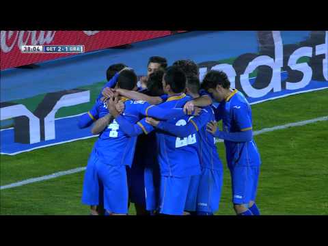 Gol de Lisandro (2-1) en el Getafe CF - Granada CF - HD