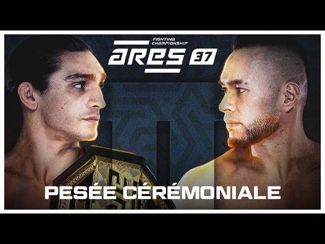 ARES FC 37 Weigh-In Highlights — Augen vs Shiguemoto Face-Offs (Nice 2026)