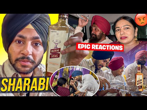 JAGGO TE SHARABI PRANK ON MOM&DAD🤣 - PEG SACHI LAG GAYE😱 - BEING BRAND