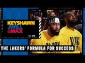 Discussing the Lakers' formula for success with LeBron in the future | Keyshawn, JWill & Max