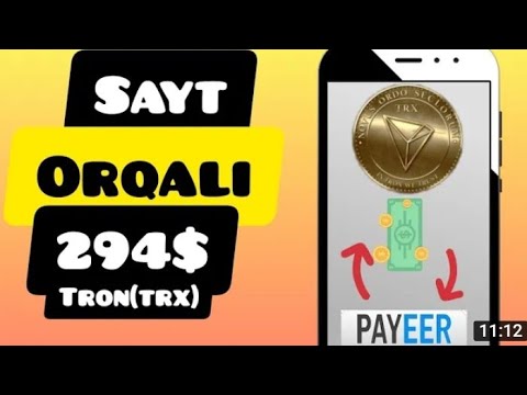 8000 TRX BONUS  ISHLASH UCHUN YANA BIR BOMBA SAYT Интернетда пул ишлаш