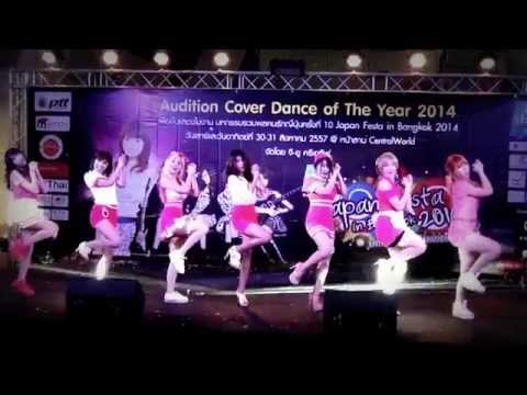 "Short Hair" (AOA) cover by "AngelPluz" @ audition "Japan Festa in Bangkok 2014" :สาย k