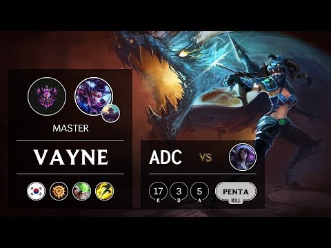 Vayne ADC vs Kai'Sa - KR Master Patch 9.9
