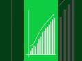 Growth Bar Graph Animation Overlay Green Screen
