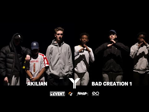 Young Battle 2k18 | Semi Final 3vs3 Hip Hop | Akilian vs Bad Création 1