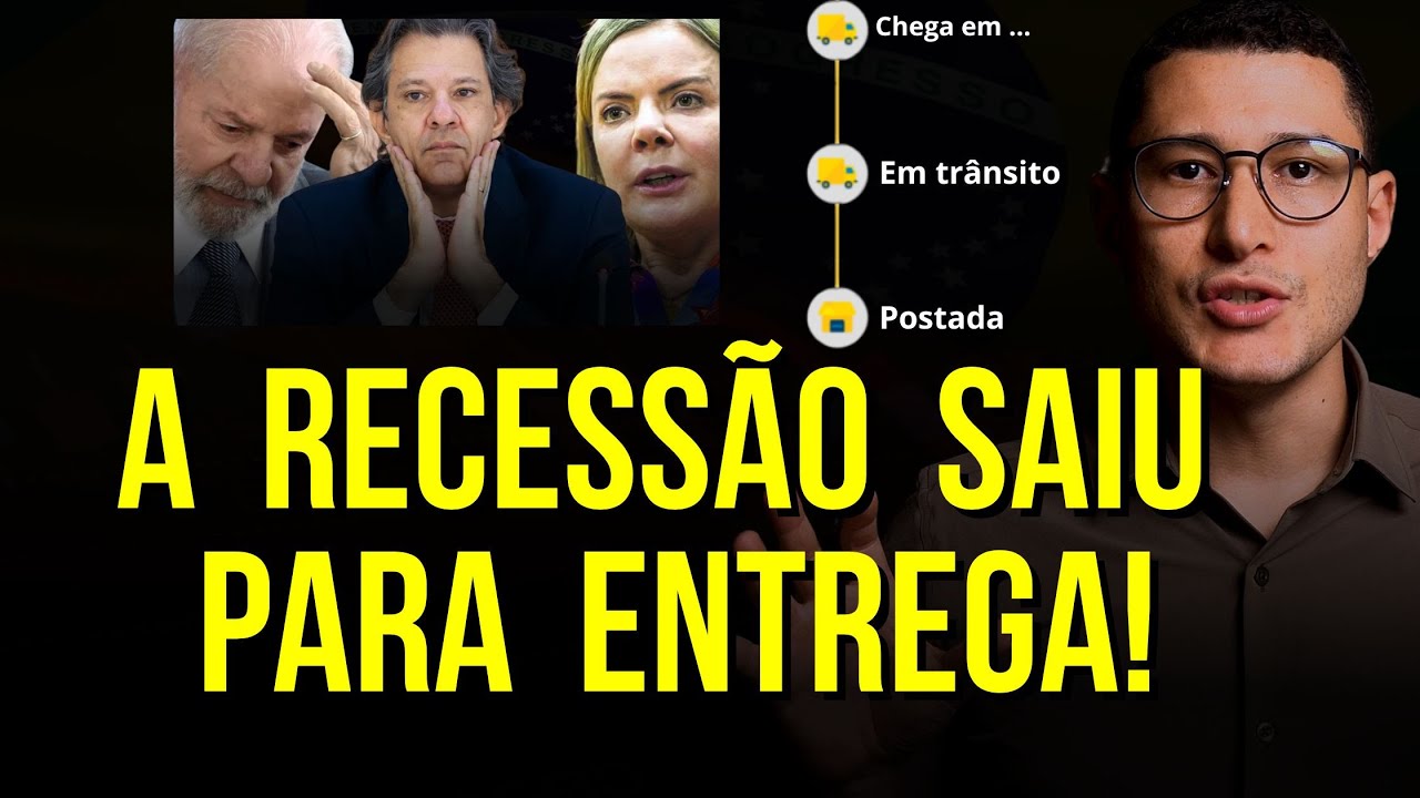 ATENÇÃO: A recessão que o LULA pediu saiu para a entrega!