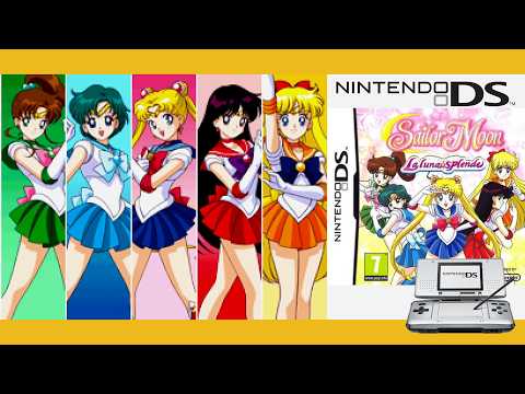 Sailor Moon: La Luna Splende (2011) Nintendo DS Gameplay in HD～4K 60FPS