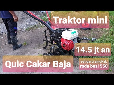 Traktor Mini Quick Cakar Baja