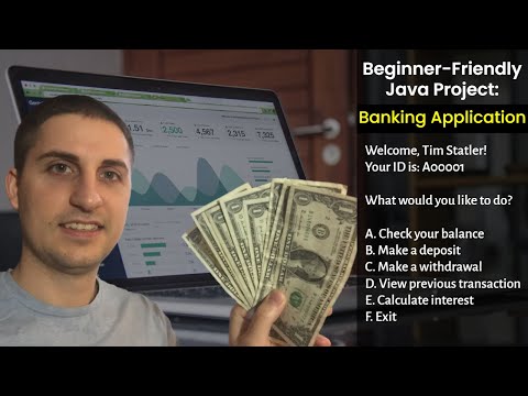 Beginner-Friendly Java Project: Banking Application