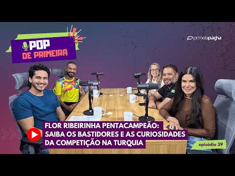 Flor Ribeirinha estará no Encontro com Patrícia Poeta após conquistar pentacampeonato mundial na Turquia