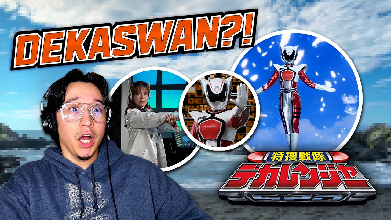 DEKASWAN IN THE HOUSE!! (Tokusou Sentai Dekaranger Ep.36)
