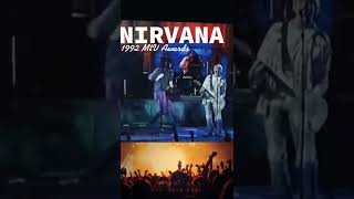 N I R V A N A 🤘#nirvana #grunge #altrock #90srock #1992mtvawards #shorts