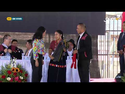 Firma de Agenda Territorial en Santa María Chiquimula, Totonicapán.