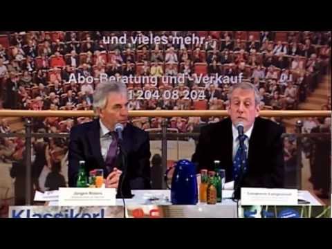 Kölner Philharmonie, Jahrespressekonferenz 2012