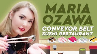 Download lagu Maria Ozawa | Going to Sushi Restaurant 回転寿司 mp3