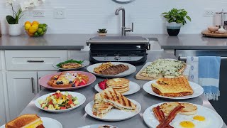 Deluxe Electric Grill & Griddle | Pampered Chef