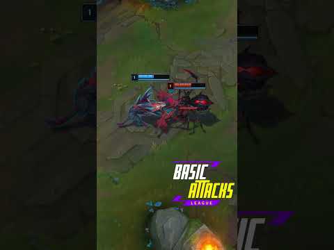 NAAFIRI VS ELISE LVL1 LEAGUE OF LEGENDS BASIC ATTACKS